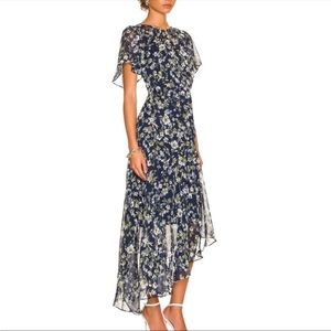 ASTR the Label Flutter Sleeve Midi Dress